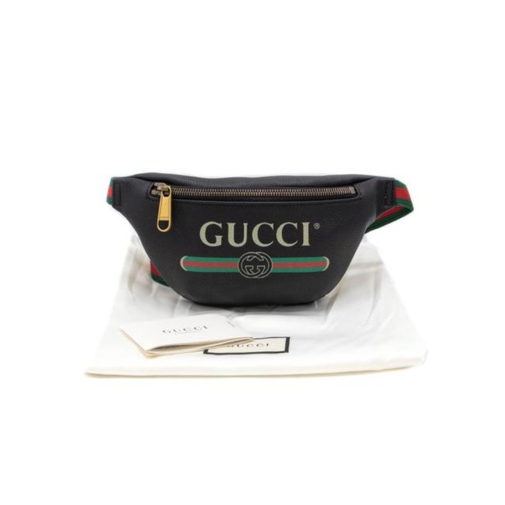 Belt Grained Calfskin Small Black 527792 (Sku 4964) Cross Body Bag